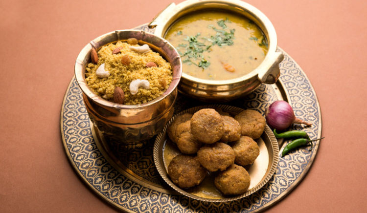 rajasthani dishes, rajasthani cuisine, Indian cuisine, Indian dishes, dal bati churma, daal baati, rajasthani food