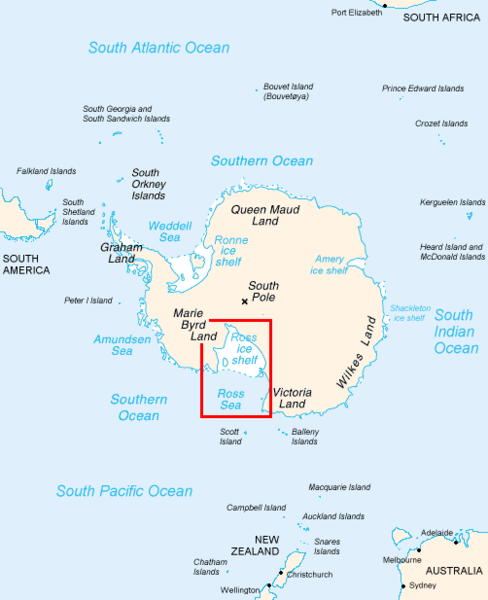 antarctica ross sea methane gas leak