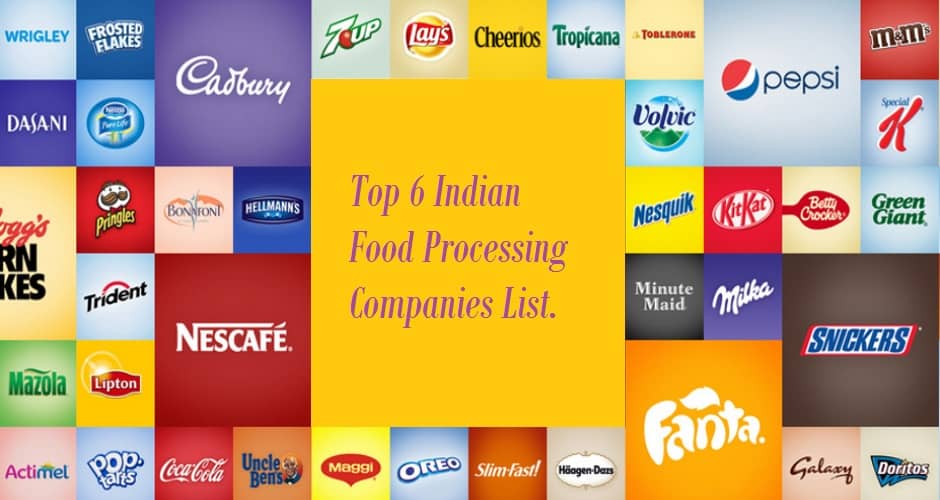 Top 6 Food Processing in India.