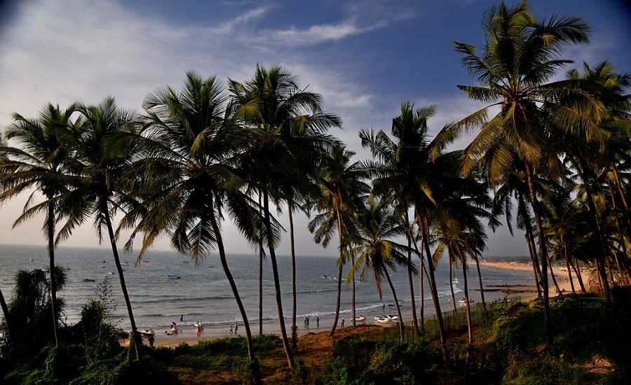 Vagator Beach- goa beaches