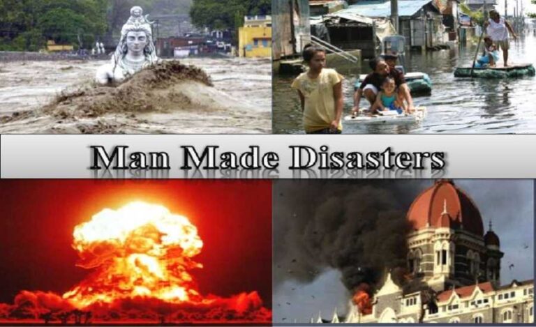 Manmade Disasters 101: Deadly Human Activities