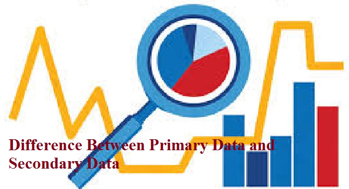 Difference Between Primary Data and Secondary Data