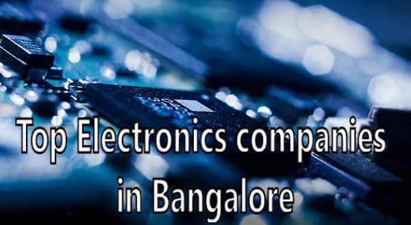 top electronics companies in Bangalore-feature image
