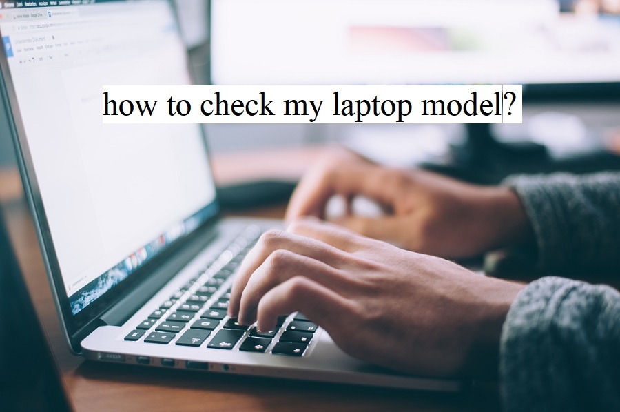 How to check my laptop model