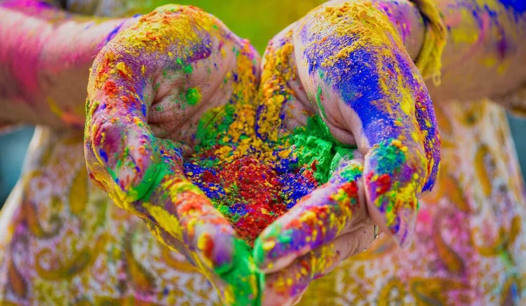 Creative holi wishes