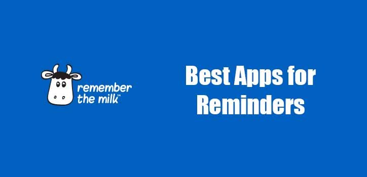 Remember the Milk best app for reminders