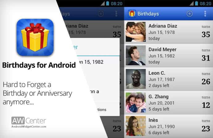 birthdays-for-android-app