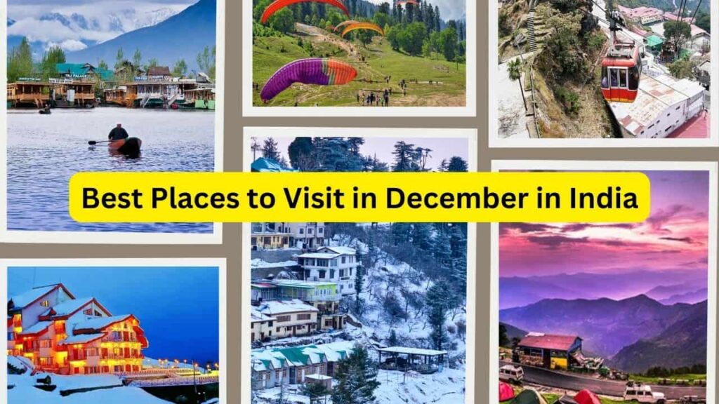 december trips in india