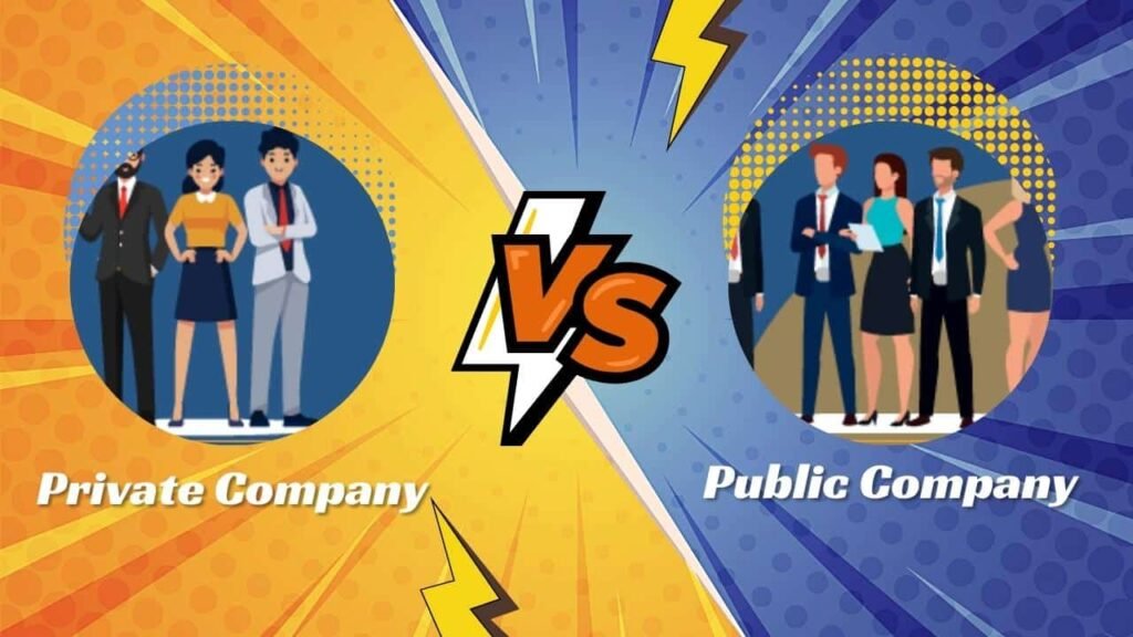 Difference Between Public and Private Company