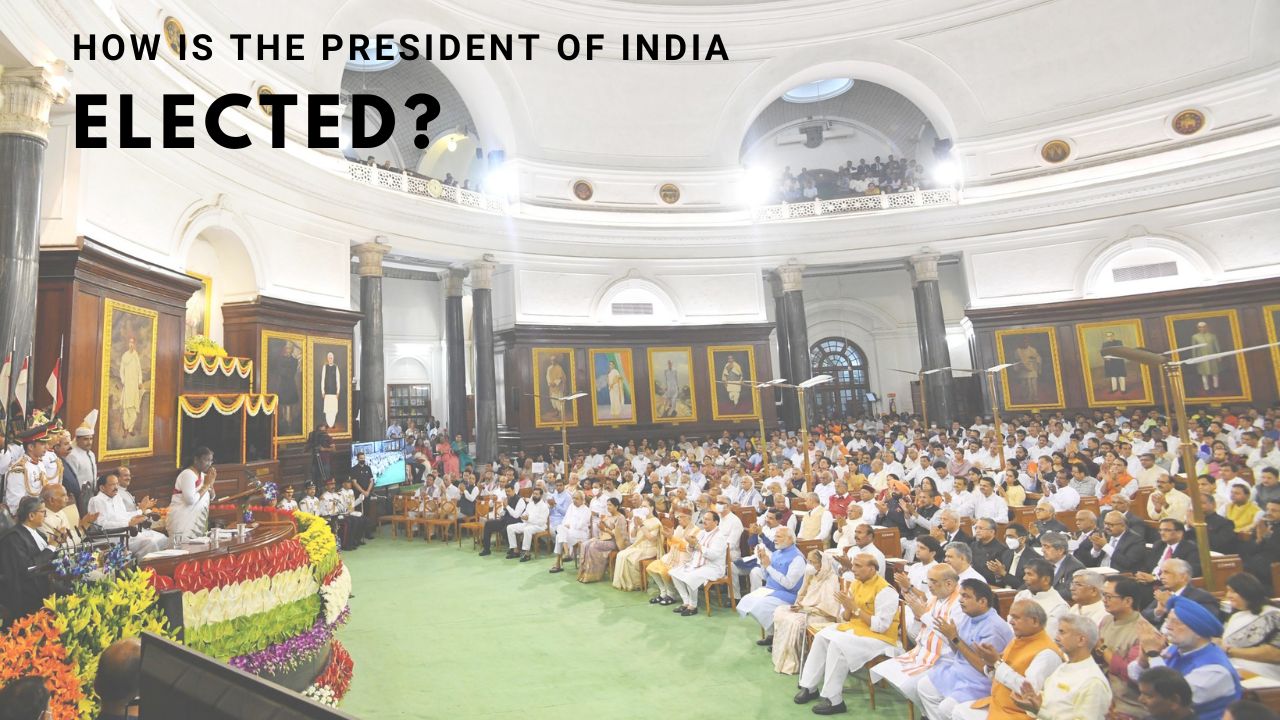 How is the President of India elected?